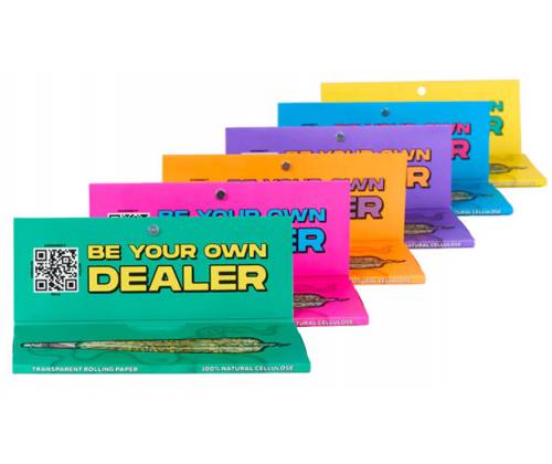 Lion Rolling Circus Χαρτάκια Big Smoke - Super Size Διάφανα Transparent 40φ. - Τιμή: 1,50€