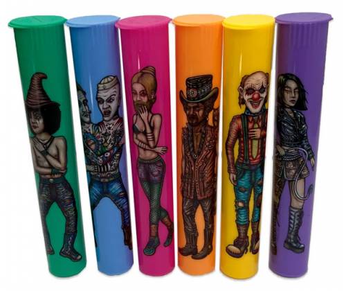 Lion Rolling Circus Κύλινδρος Αποθήκευσης 11.5cm - Διάφορα Χρώματα - Τιμή: 1,40€