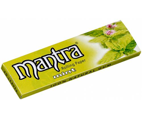 Mantra Χαρτάκια - Μέντα - 1¼ - Τιμή: 1,59€