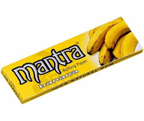 Mantra Χαρτάκια - Μπανάνα - 1¼ - Τιμή: 1,59€