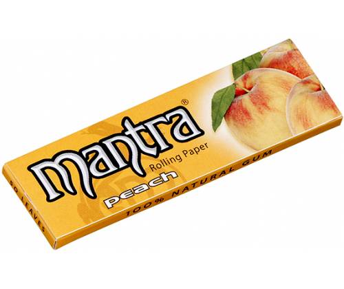 Mantra Χαρτάκια - Ροδάκινο - 1¼ - Τιμή: 1,59€