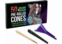 Mari & Juan Προτυλιγμένοι Κώνοι King Size 50τεμ. & Θήκη Μεταφοράς και Cone Filler