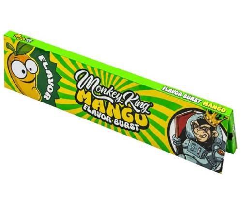 Monkey King King Size Slim Rolling Papers - Mango - Price: 1,50€