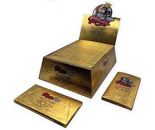Monkey King Χαρτάκια Billionaire - King Size Slim με Τζιβάνα - Τιμή: 2,50€