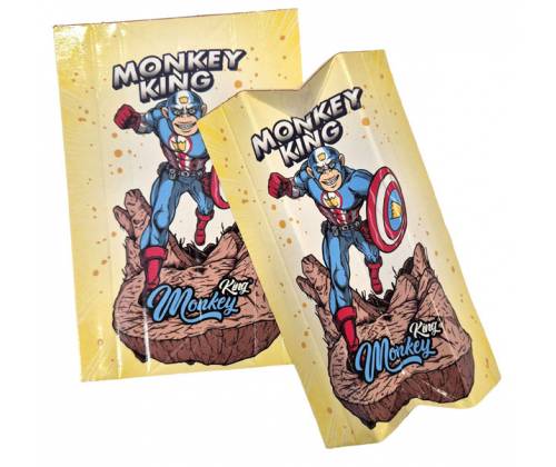 Monkey King Χάρτινο Δισκάκι Stand Card - Yellow Small (13.5x9.5cm) - Τιμή: 0,35€