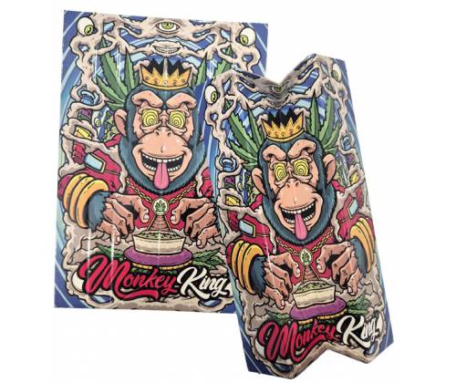 Monkey King Χάρτινο Δισκάκι Stand Card - Blue Small (13.5x9.5cm) - Τιμή: 0,35€