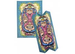 Monkey King Χάρτινο Δισκάκι Stand Card - Blue Big (19x13cm)