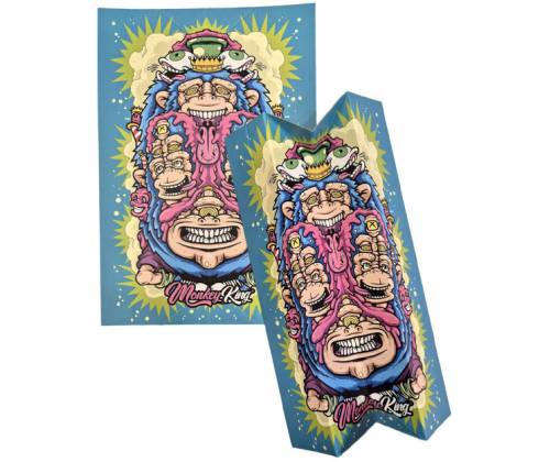 Monkey King Χάρτινο Δισκάκι Stand Card - Blue Big (19x13cm) - Τιμή: 0,55€