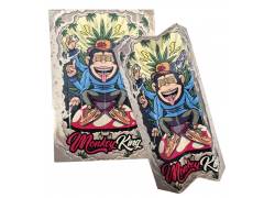 Monkey King Χάρτινο Δισκάκι Stand Card - Grey Small (13.5x9.5cm)