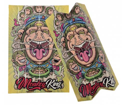 Monkey King Χάρτινο Δισκάκι Stand Card - Green Medium (16x11cm) - Τιμή: 0,45€