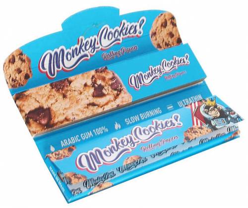 Monkey King Χαρτάκια Cookies - King Size Slim με Τζιβάνα -  Price: 2,20€