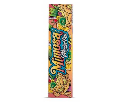 Monkey King Χαρτάκια Mimosa - King Size Slim με Τζιβάνα - Τιμή: 2,20€