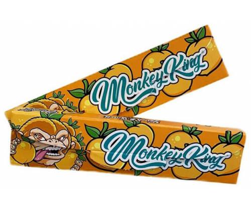 Monkey King Χαρτάκια Peach Ice - King Size Slim με Τζιβάνα 32φ. - Τιμή: 2,20€