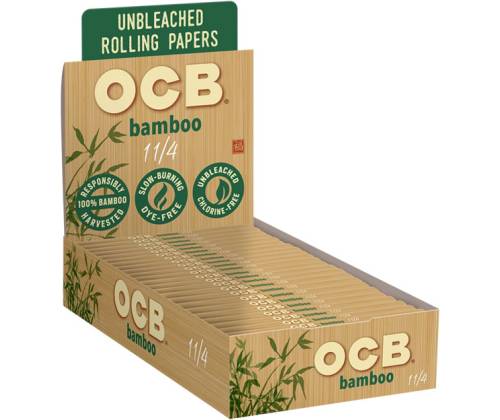 OCB Χαρτάκια Bamboo - 1¼ - 25τεμ. - Τιμή: 15,75€