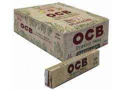 OCB Χαρτάκια - Organic Hemp - King Size Slim με Τζιβάνες 32τεμ.