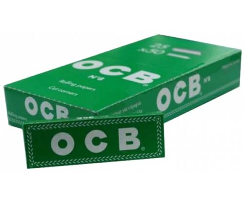 OCB Χαρτάκια - Πράσινο 25τεμ. - Τιμή: 5,70€