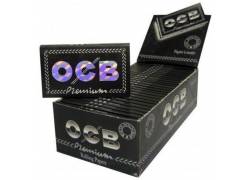 OCB Premium Χαρτάκια - Double - Μαύρο 25τεμ.