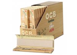 OCB Χαρτάκια Bamboo King Size Slim με Τζιβάνες 32τεμ.