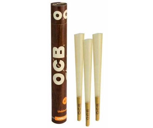 OCB Cone Κώνος Ακατέργαστο Slim Unbleached - King Size - Τιμή: 2,00€