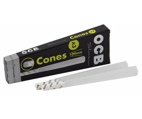 OCB Cone Κώνος Premium Slim x3 Pocket - King Size - Τιμή: 1,10€