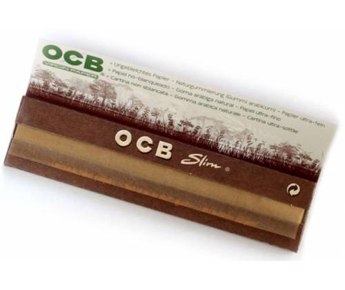 OCB Rolling Papers - Unbleached - King Size Slim -  Price: 0,64€