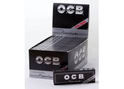 OCB Premium Χαρτάκια - Μαύρο - 1¼ με Τζιβάνες 24τεμ.