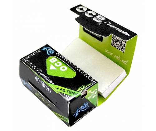 OCB Premium Rolls Ρολό Slim - 4 Μέτρα + Tips - Τιμή: 1,10€