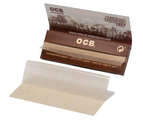 OCB Premium Χαρτάκια - Unbleached Ακατέργαστο 50φ. - 1¼ - 25τεμ. - Τιμή: 15,75€