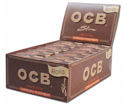 OCB Premium Rolls Ρολό Slim - 4 Μέτρα Ακατέργαστο - Τιμή: 1,35€