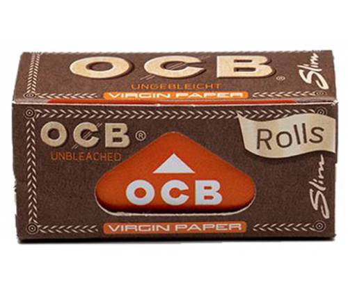 OCB Premium Rolls Ρολό Slim - 4 Μέτρα Ακατέργαστο - Τιμή: 1,35€