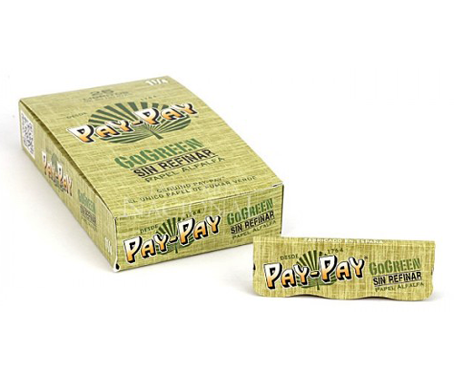 PayPay GoGreen Χαρτάκια - 1¼ 25 τεμ. - Τιμή: 30,00€