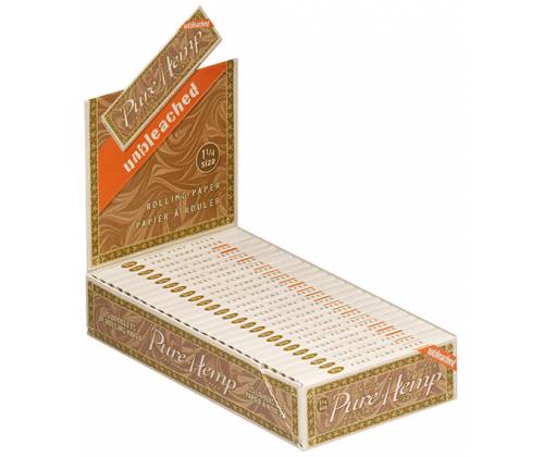 Pure Hemp Unbleached Χαρτάκια - Ακατέργαστο - 1¼ 25τεμ. - Τιμή: 13,64€