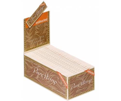 Pure Hemp Unbleached Χαρτάκια - Ακατέργαστο - Single Wide 50τεμ. - Τιμή: 13,89€