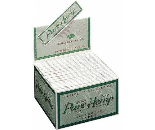 Pure Hemp Χαρτάκια - Organic Hemp - King Size 50τεμ. - Τιμή: 30,00€