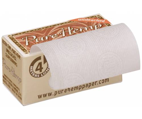 Pure Hemp Unbleached Rolls Ρολό - Ακατέργαστο - 4 Μέτρα - Τιμή: 1,29€
