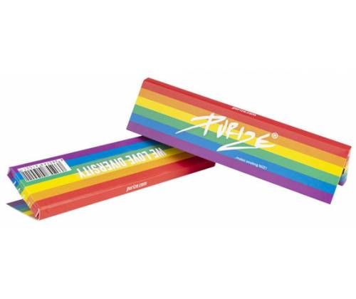 Purize Χαρτάκια Ακατέργαστο - «We Love Diversity»  King Size Slim 32φ. -  Price: 1,20€