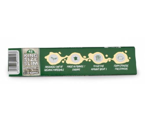 Purize Χαρτάκια Ακατέργαστο - Brown King Size Slim 32φ. - Τιμή: 1,30€