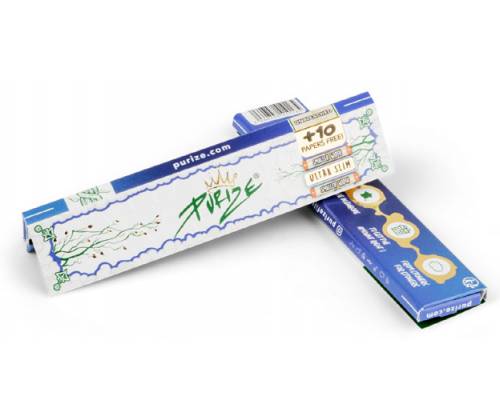 Purize Χαρτάκια Ακατέργαστο - Brown King Size Ultra Slim 32φ. - Τιμή: 1,20€