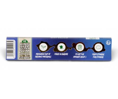 Purize Χαρτάκια Ακατέργαστο - Brown King Size Ultra Slim 32φ. - Τιμή: 1,20€