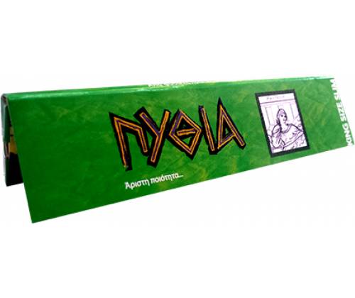 ΠΥΘΙΑ Χαρτάκια - Πράσινο - King Size - Τιμή: 0,35€