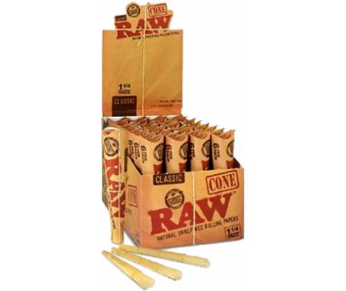 RAW Cone Classic Κώνος - 1¼ - 32τεμ. - Τιμή: 35,20€