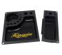KingPin Raw Mafiozo Rolling Tray Plastic Black (26x21cm) -  Price: 14,80€