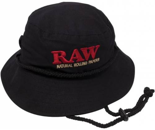 RAW Smokerman's Bucket Hat Καπέλο Μαύρο - Large (61-62cm) - Τιμή: 19,90€