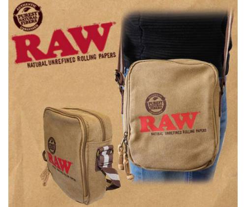 RAW Shoulder Bag Τσαντάκι Ωμου - Καφέ -  Price: