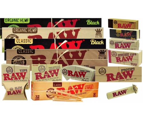RAW Try Them All Sampler Package - Δοκίμασε τα όλα - Τιμή: 42,00€