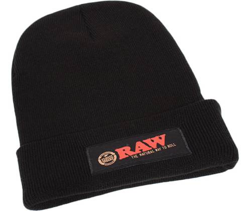 RAW Winter Beanie Hat Πλεκτός Σκούφος - Μαύρο - Τιμή: 8,20€