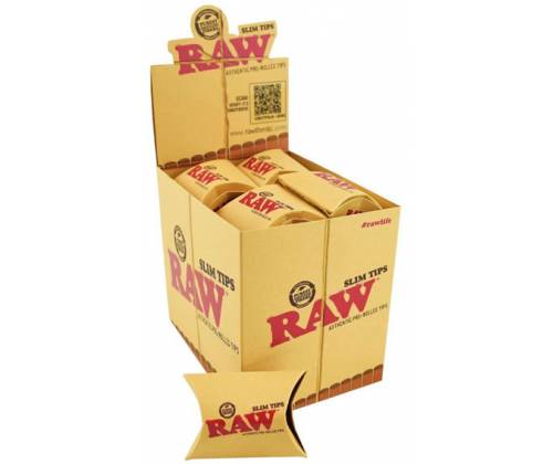 RAW Pre-Rolled Slip-Tips Τζιβάνα - Προτυλιγμένη -  Price: 0,89€