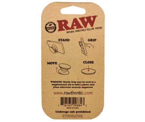 Raw Handy Grip Phone Stand - Βάση Raw για Κινητό Τηλέφωνο - Τιμή: 2,90€