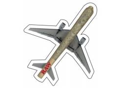 Raw Stickers Αυτοκόλλητο Cone Plane  - 11x9cm