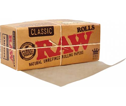 RAW Classic Rolls Ρολό King Size - 3 Μέτρα - Τιμή: 0,74€